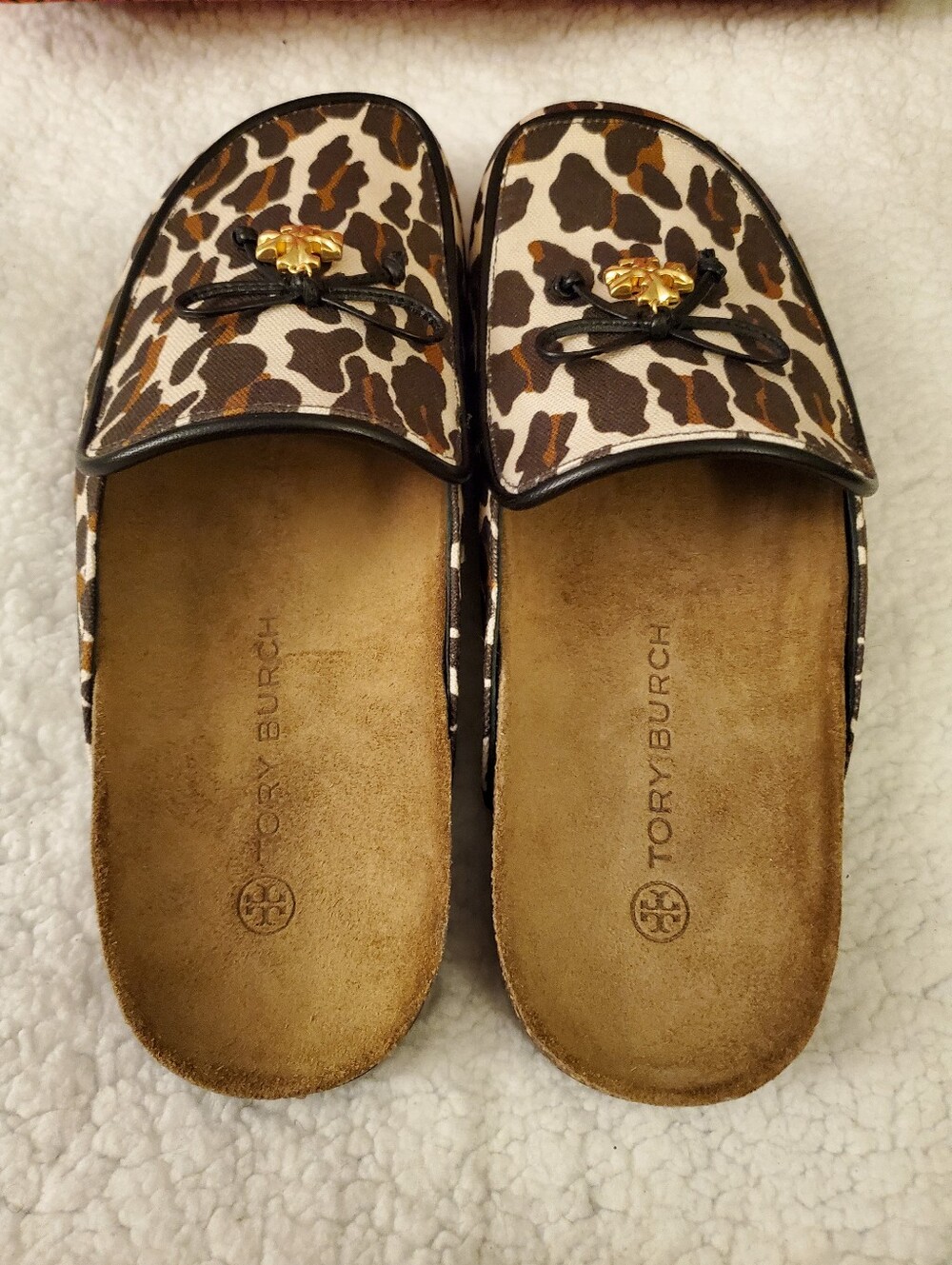 NWB Tory Burch Tory Charm Mule - Reva Leopard - SIZE 9 - Picture 6 of 10
